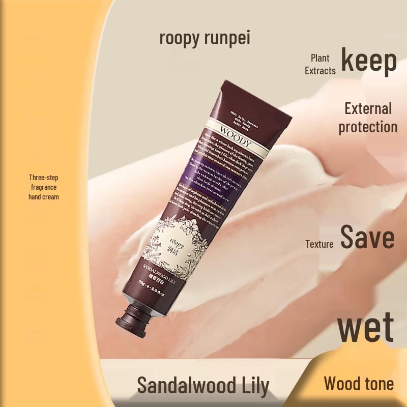 Runpei Fragrance Plant Extract Hand Cream
