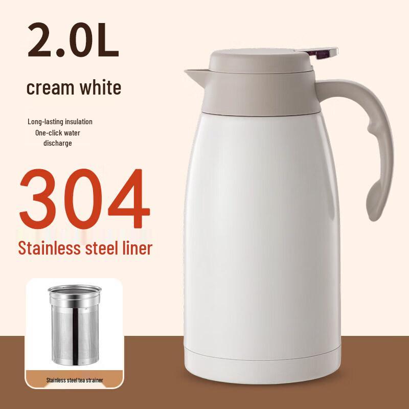 Qiewei Large Capacity Stainless Steel Thermal Flask