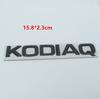 BATL9 1pc Metal for SKODA Octavia Superb RAPID FABIA KAMIQ KODIAQ YETI Car Emblem Letter Badge Rear Tail Trunk Sticker Decal for SKODA