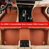 YOGOOGE Custom Car Floor Mats For BMW 6er Convertible F12 GranCoupe F06 Coupe F13 Auto Carpets Foot Coche Accessorie