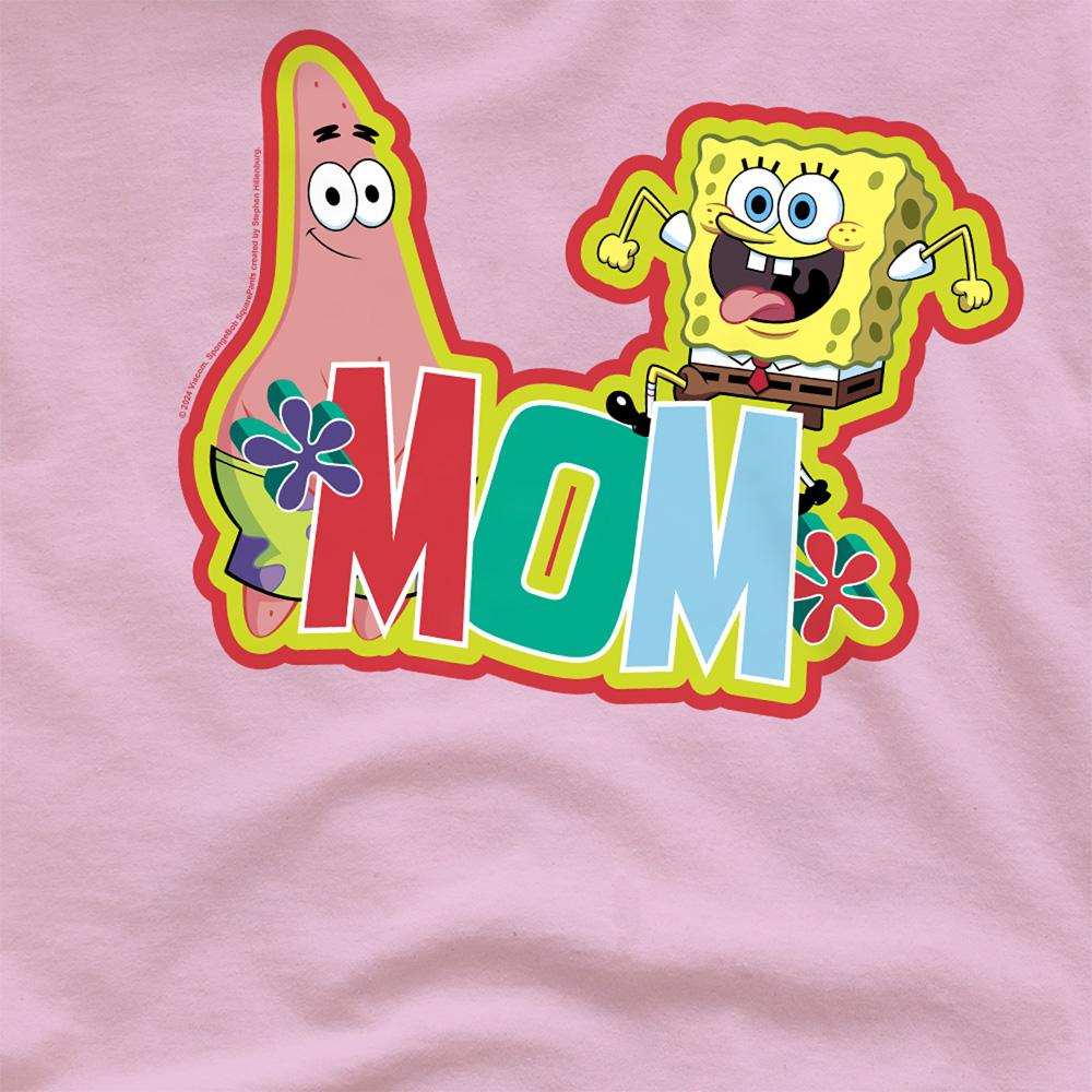 SpongeBob SquarePants Unisex Adult Mom Mothers Day T-Shirt