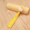 1Pcs Fan Falling Ornaments Jade Beads Tassel Ancient Chinese Style Knot Tassels Pendant