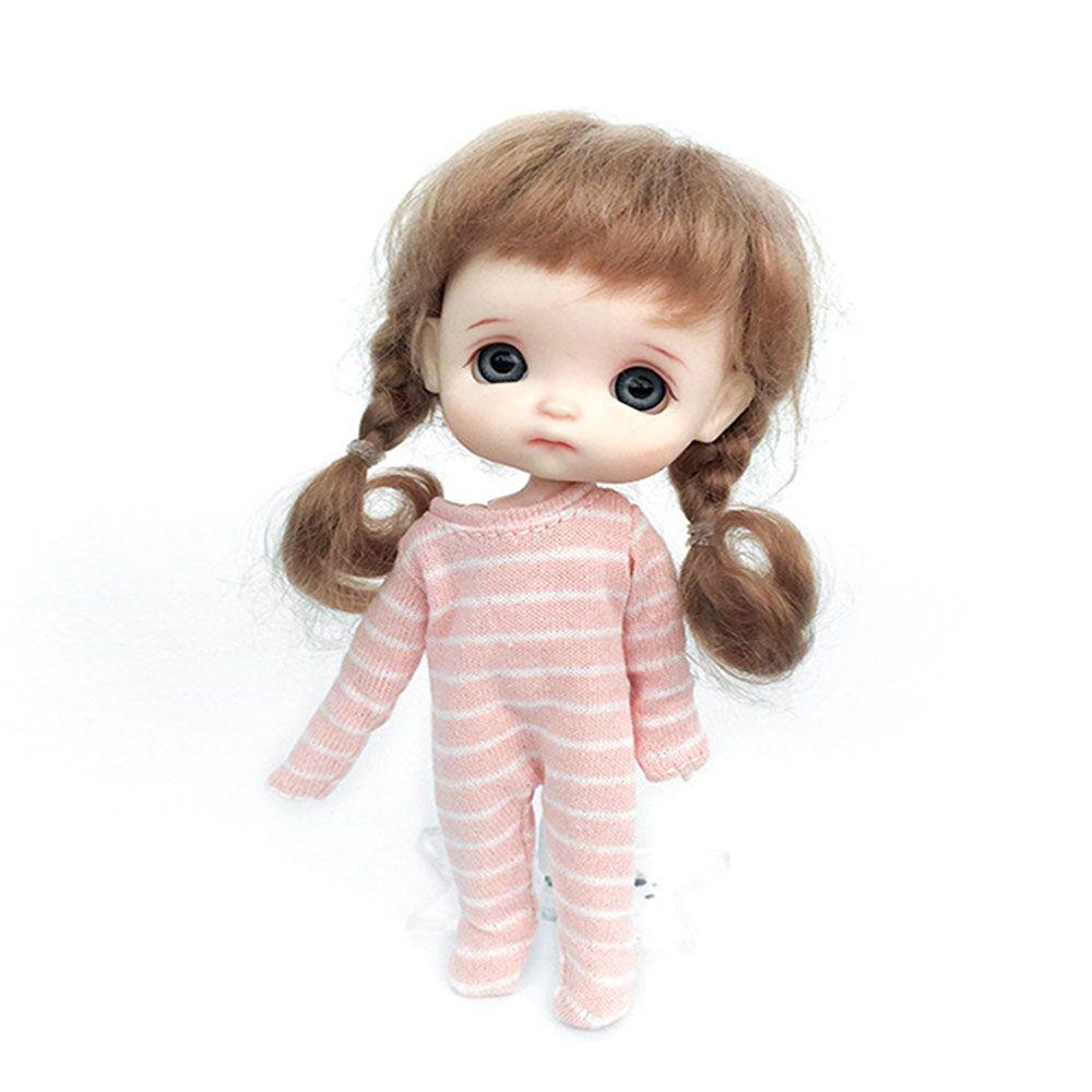 Doll Accessories Doll Striped Pajamas 1/111/12 Doll Clothes Doll Sleep Clothes New Cute Clothes