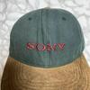 [USED] SONY CAP Promo Rare Discman Vintage Cotton Cap