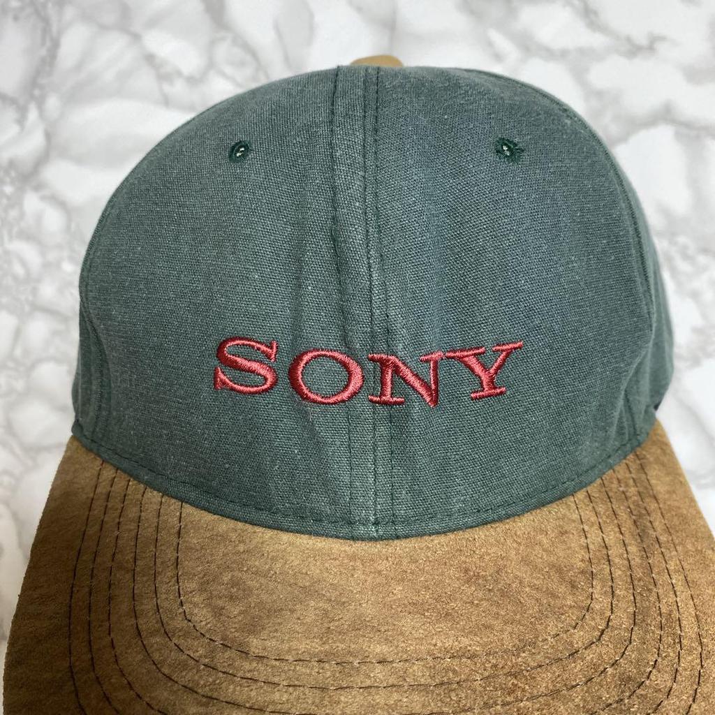 [USED] SONY CAP Promo Rare Discman Vintage Cotton Cap