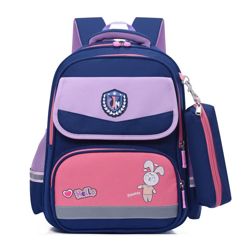 Cute And Durable Children's School Bag With Alphabet Design For Boys And Girls