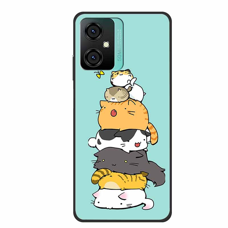 Etui do Blackview Oscal C70 Etui na telefon z kreskówkowym zwierzątkiem Luksusowe Silikonowe TPU Do Blackview C70 C 70 Miękkie Etui Ochronne Coque