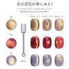 emigoro Magnetic Gel Nail Polish, Cat Eye Gel, 6-Color Set, UV/LED Compatible (AK-Morning Glory Magnetic Gel)