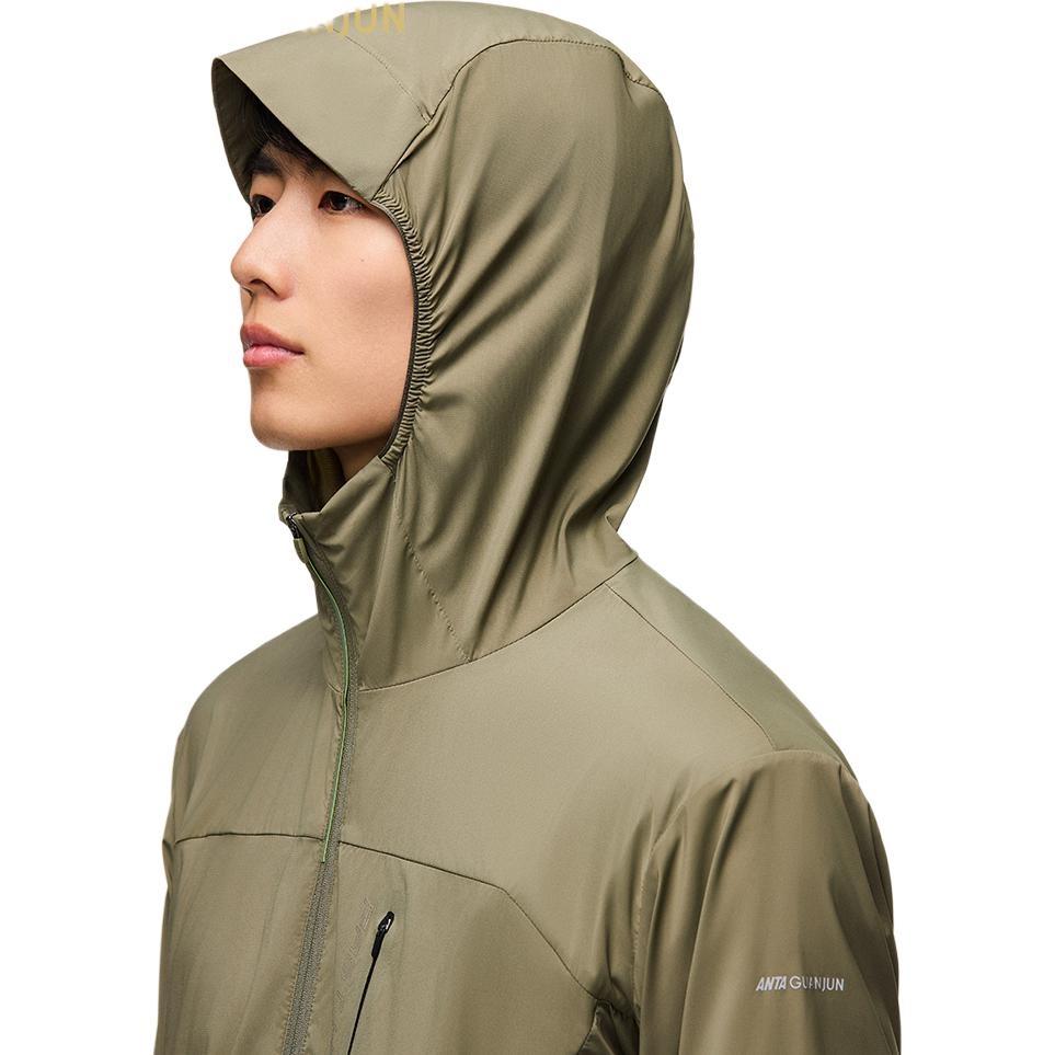 Anta Outdoor Collection Trench Coat Men's Murky Olive Green 152420613-2