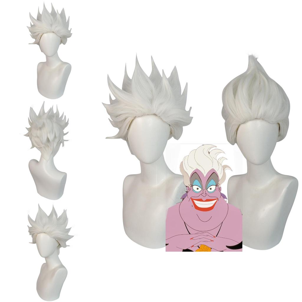 The Little Mermaid Ursula Cosplay Wig From Hightemperature Silk For Anime And Costume Role Play