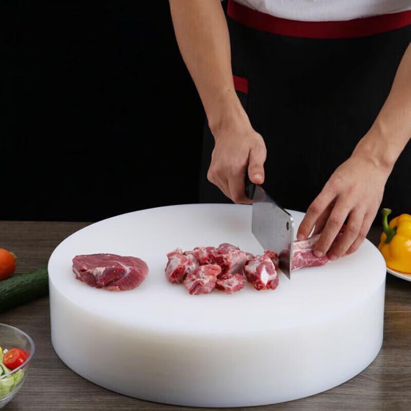 Diborun Kulatá Zesílená PE Krájecí Deska