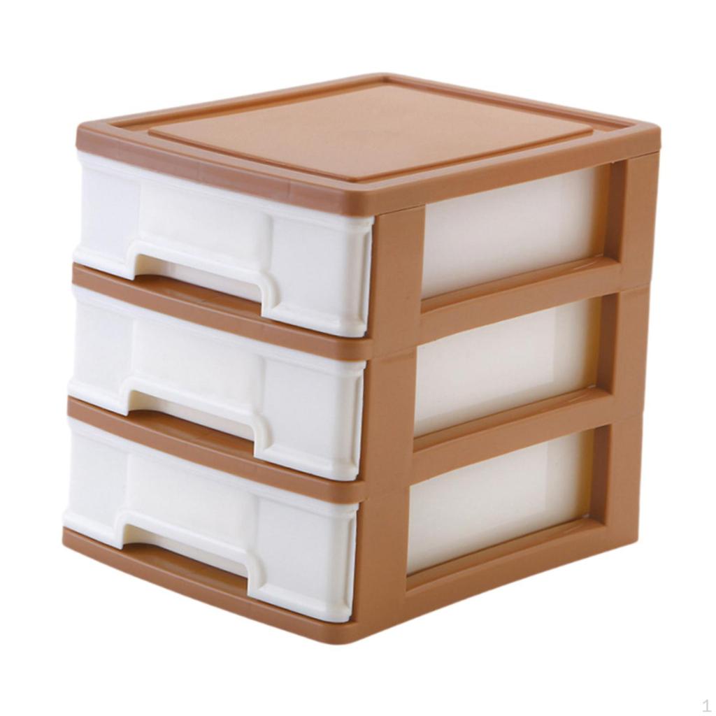 3-lagige Aufbewahrungsschubladen-Organisation, platzsparend, multifunktionale Schmuckschatulle für das Wohnheim