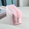 Suede Makeup Bag: Portable, Large Capacity, High-End Feel