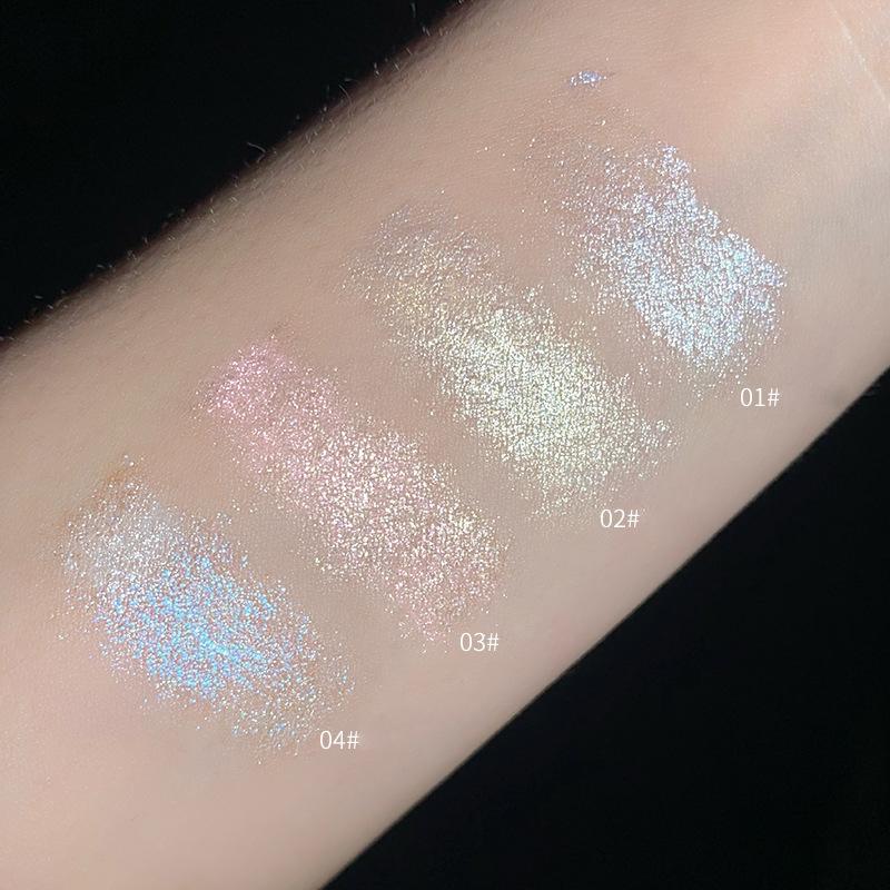 Diamentowy jedwabnik ołówek brokat matowy cień do powiek ołówek makijaż twarzy zakreślacz długotrwały biały różowy złoty Eyeliner Pen