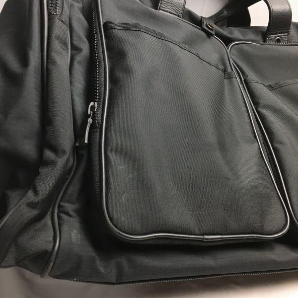 LAGASHA Reise-Business-Tasche Schwarz Schlichtes Design Mehrere Fächer(GEBRAUCHT)