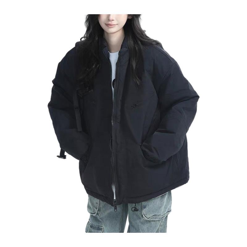 

Пуховик с хлопковой подкладкой Новый зимний модный пуховик с хлопковой подкладкой Утепленный пуховик с хлопковой подкладкой M