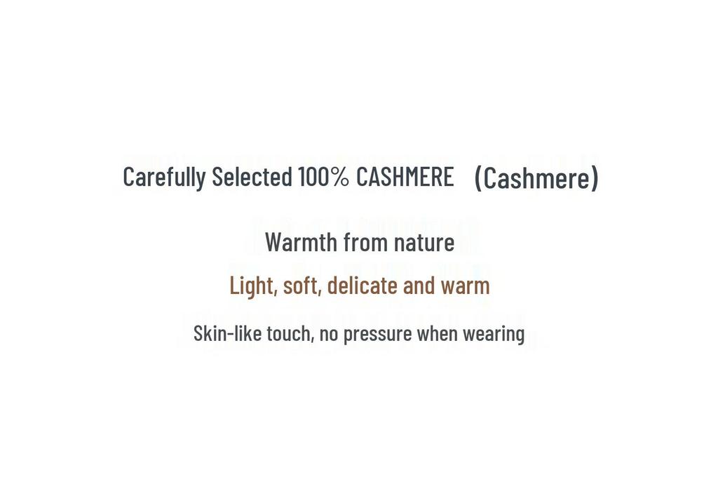 Women's 100% Pure Cashmere Round Neck Sweater - Seamless Long Sleeve Knit for Autumn/Winter