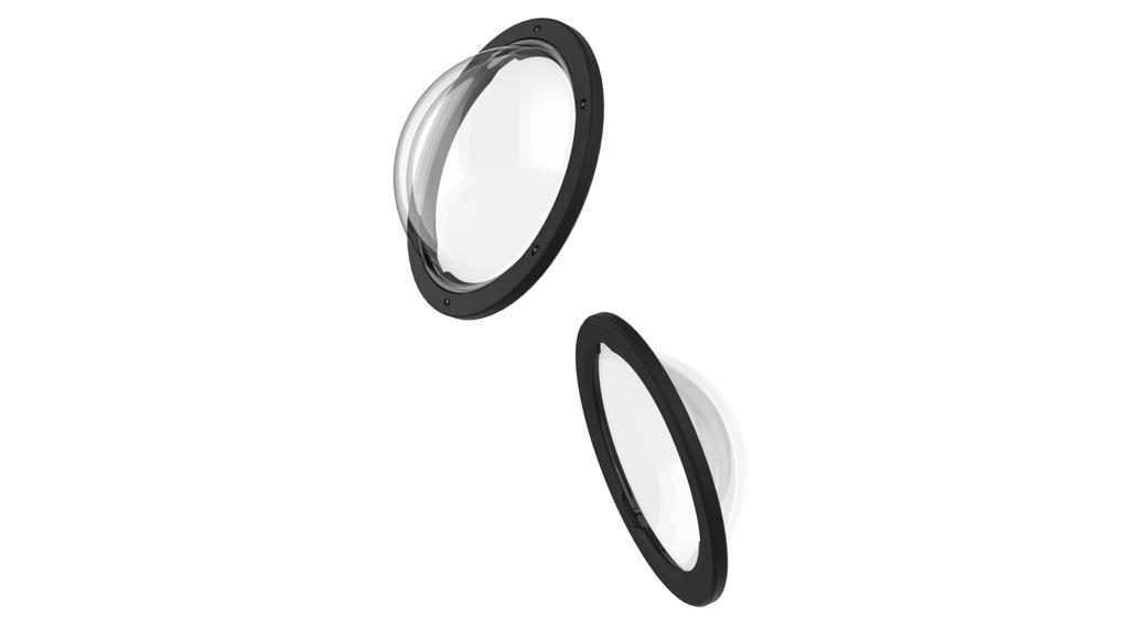 KanDao Kameraobjektivschutz, kompatibel mit QooCam 3 3 Ultra/QooCam