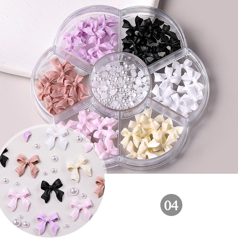 Mixed Color Nail Art Glitter Rhinestone Crystal Gems Jewelry Bead Manicure Decoration Accessories Nail Supplies For Professional
