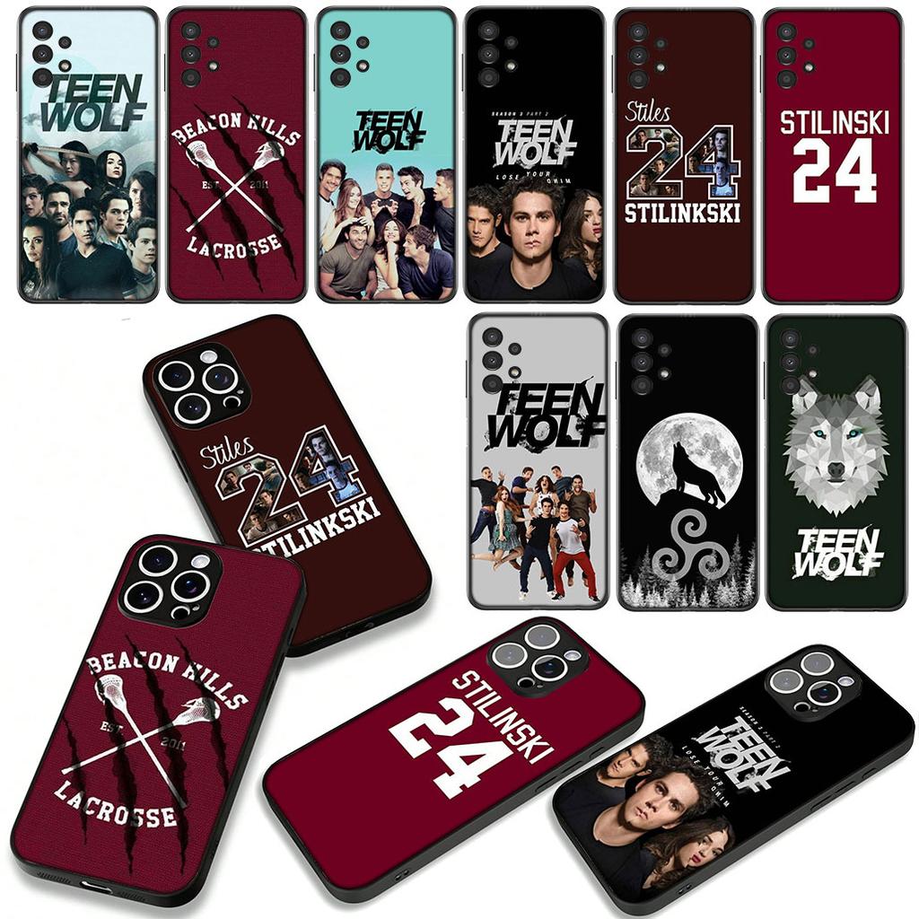 Poster Teens TV wolf Phone Cover Case for Samsung Galaxy A55 A54 A25 A36 A17 A26 A35 A33 A34 A14 A37 S8 S9 S20 S21 FE S10 Plus