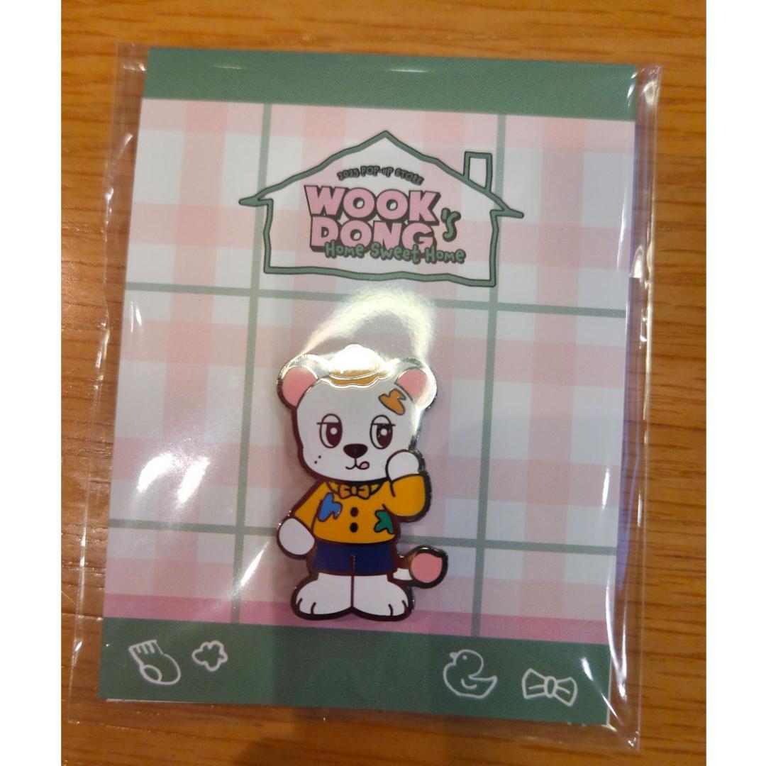 

[USED] WOOKDONG Metal Badge WOOKDONG Overseas Exclusive Pop-Up
