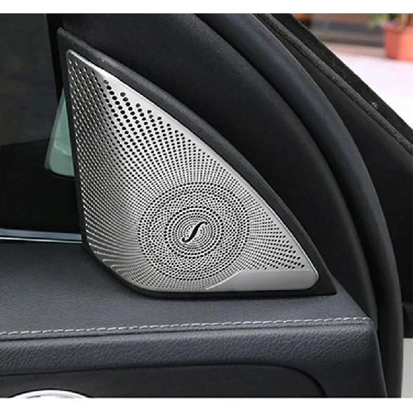 Pentru Mercedes-Benz CE GLC Clasa W205 W213 X253 Difuzoare din oțel pentru ușa mașinii, Capa decorativă stereo Capac de acoperire a difuzorului