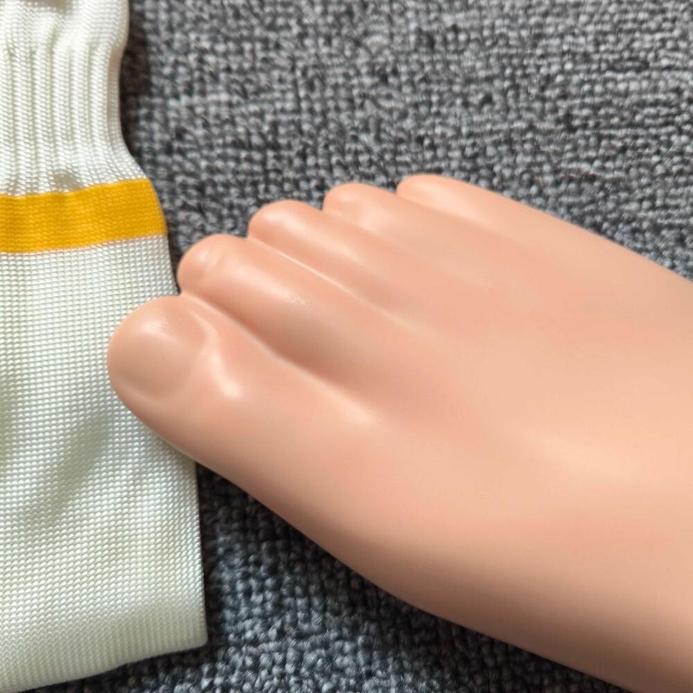 Carbon Fiber Prosthetic Foot Set - Foot Shell, Cover Sock & High-Density Foot