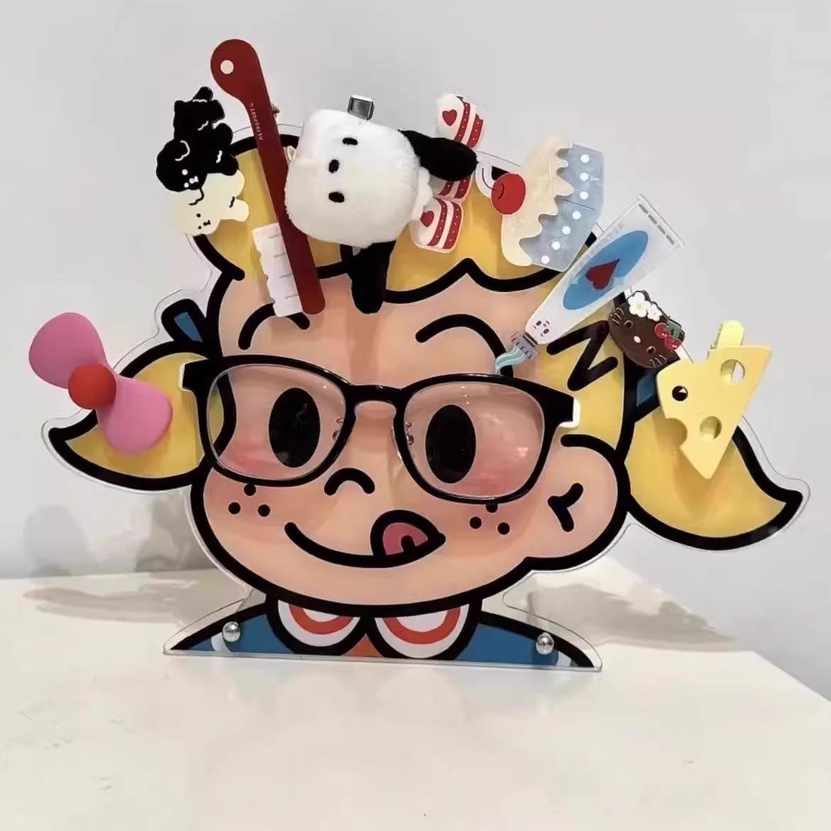 

Newcomer Discount: Eyeglass Holder, Hair Clip Storage, Acrylic Desktop Decor Other