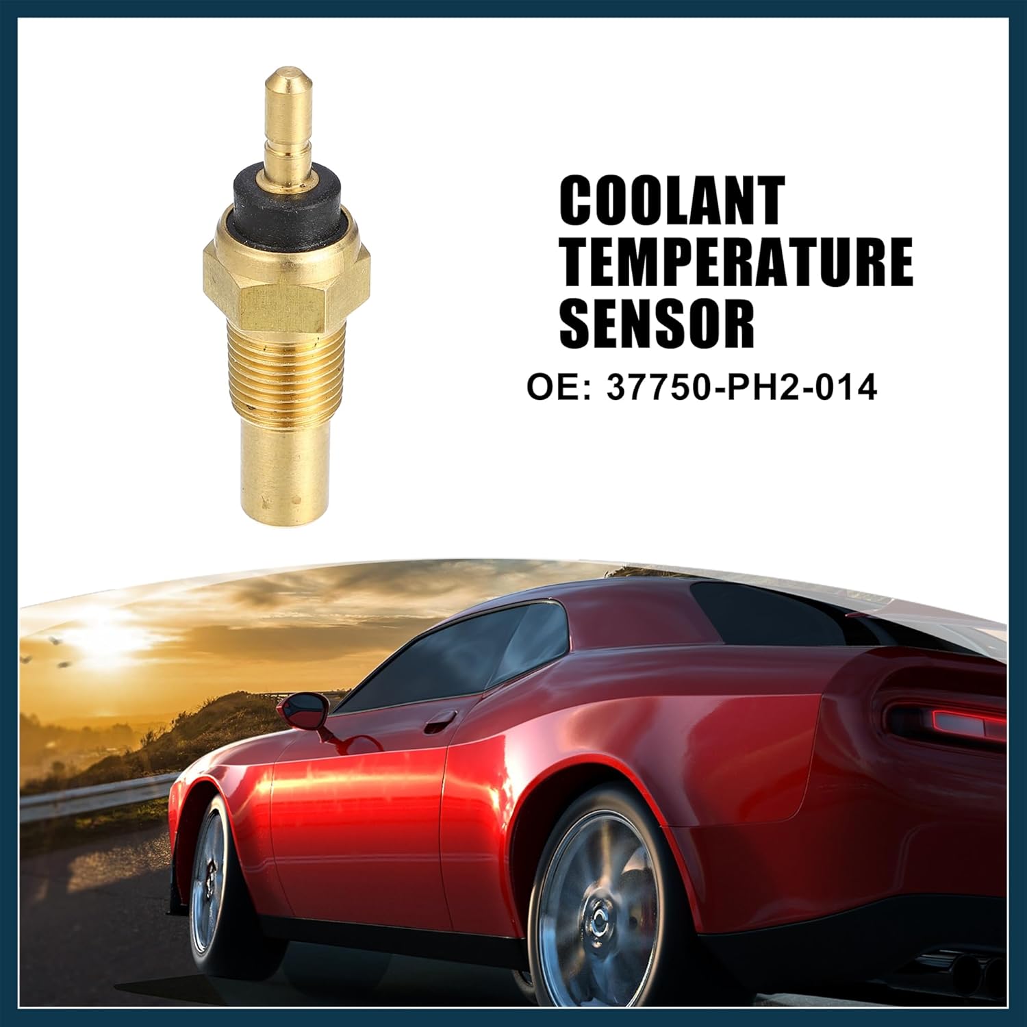 37750-PH2-014 Engine Coolant Temperature Sensor Temp Sender for Honda Accord 1987-1999 for Honda CR-V 1997-2001 Automotive Parts