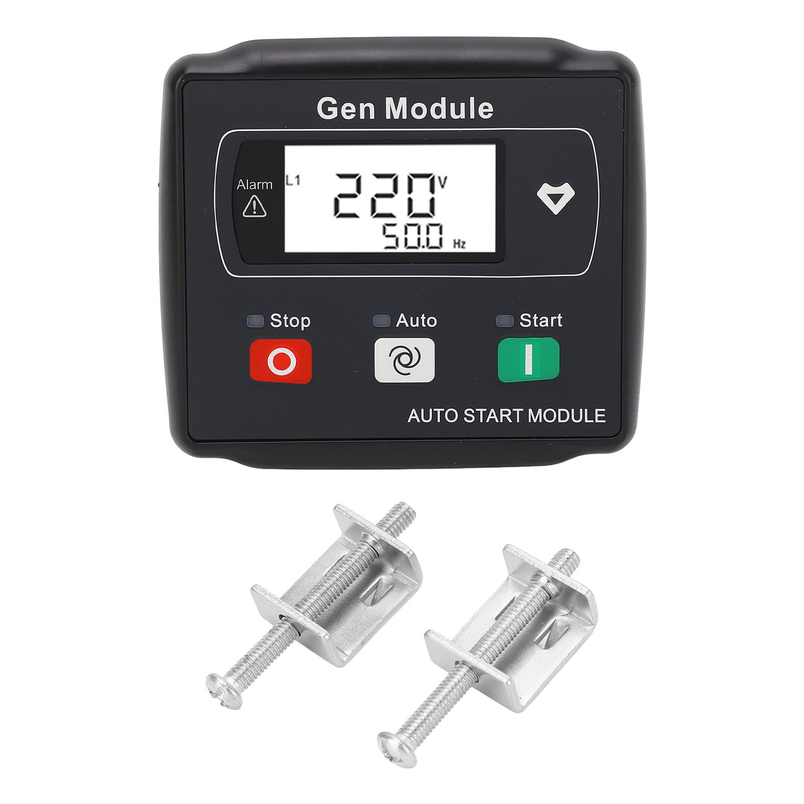 

Generator Auto Controller LCD Display Genset Control Module Panel for Diesel Engine 15360V