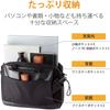 ELECOM Carrying Bag, Standard Type, 15.6-inch, Black, BM-BSSDBK