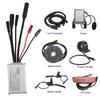 Bike Brushless Controller Kit  Housing  Bike Motor Controller Clear with 1 To 5 Connector for 36V/48V 250W Motor