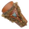Medieval Wristband Men Cosplay Furred Arm Guard Gauntlet Bracer for Men Cosplay PU Arm Guard for Photoshoots and Stage
