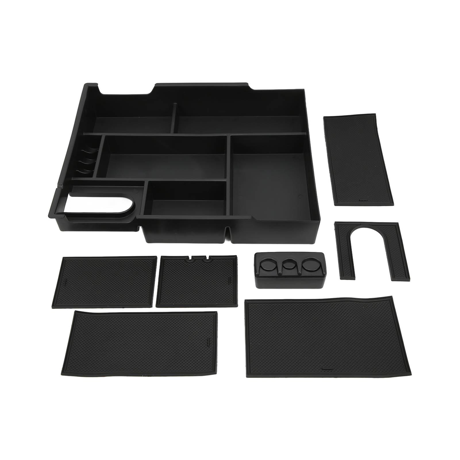 

Бокс для хранения в центральной консоли, органайзер-подлокотник, лоток, замена для Tundra 2014–2021