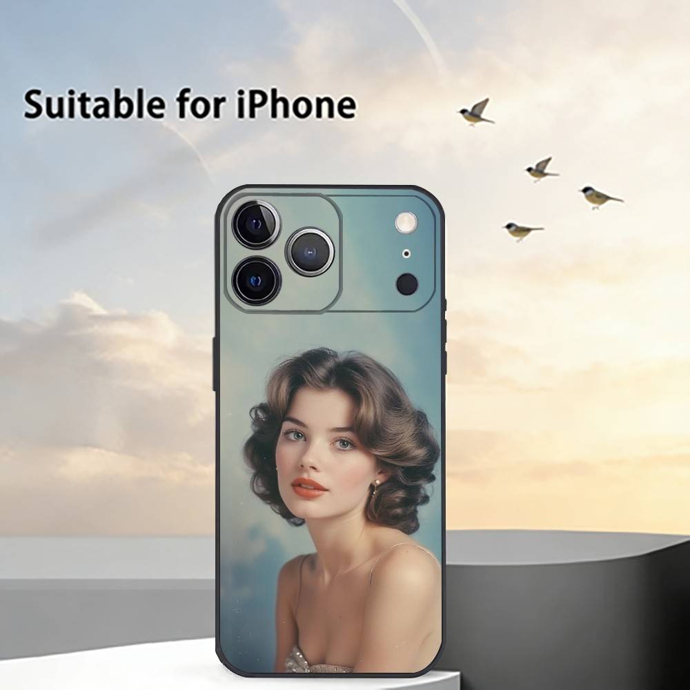 

Sienna Spiro S-Singer Phone Case For iPhone 17, 16,15,14,13,12,11 Plus,Pro Max, Others Soft Black Cover iPhone14Pro