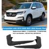 FASTCHE Front Left & Right Side Bumper Trim,Front Bumper Cover Molding for 2019 2020 2021 2022 Honda Pilot Replacement Replacement OE # 71103TG7A50,