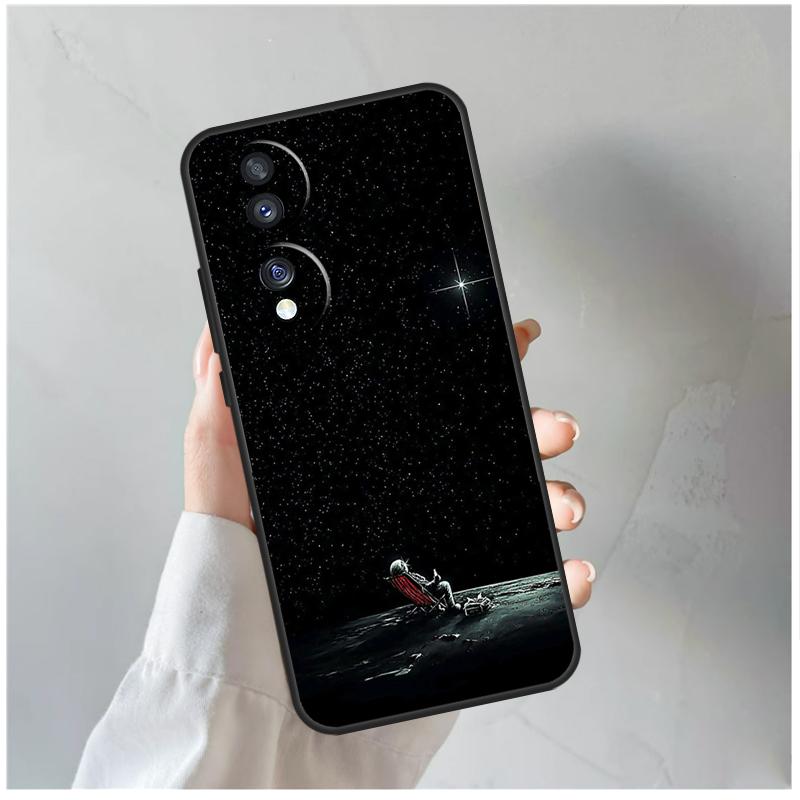 Moon Stars Space Astronaut Phone Case For Honor X8b X9b X8 X9 X6a X7a X8a X9a Honor Magic 6 Pro 5 Lite 50 70 90 Cover