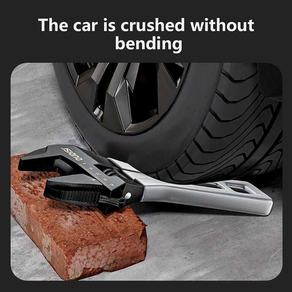 1Pcs Durable 5/6/8 Inch Universal Spanner Steel Mini Adjustable Wrench Large Open 0-45mm Short Handle Tool For Bathroom Pipes