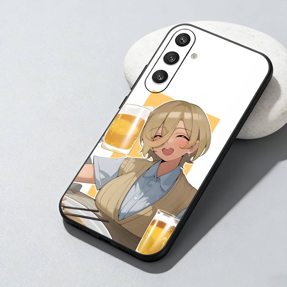 

Togenashi Togeari G-Girls Band Cry Phone Case For Samsung Galaxy A73,A72,A71,A70,A52,A51 Others Soft Black Cover Samsung a71 5g