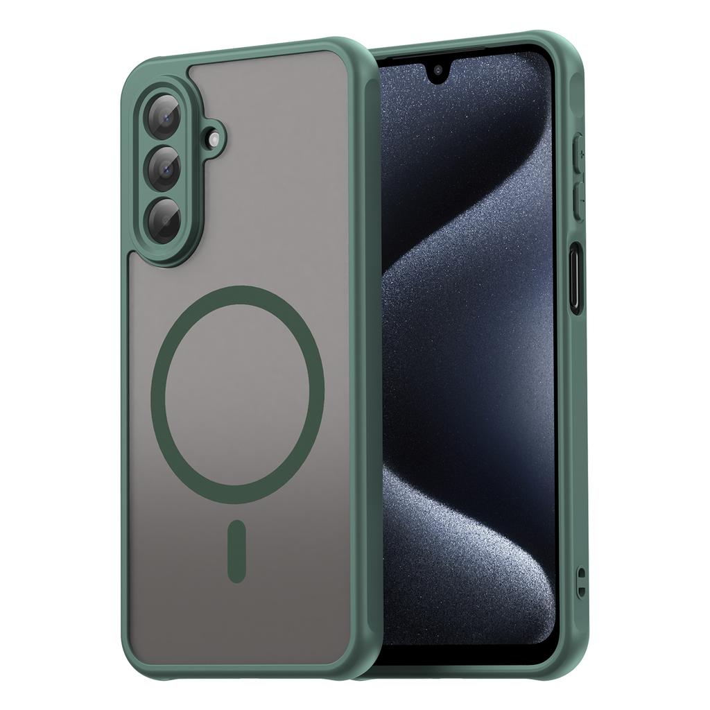 Capa para Celular Samsung Galaxy A17/F17, Capa Protetora Magnética à Prova de Choque para Samsung Galaxy A17/F17