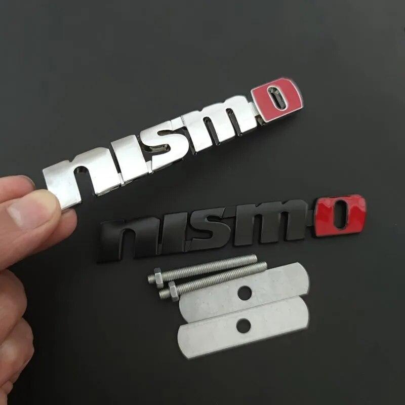 

3D-металлический логотип NISMO, эмблема передней решетки радиатора, наклейка на задний багажник, наклейки