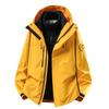 Camel Jacket of the Same Style, Three-in-one Men's and Women's Coats, Graphene Two-piece Set In Spring and Autumn, Mountaineering Outdoor