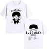 Rapper Rusowsky Daisy Tour 2025 Print T Shirt Men Women Summer Fashion Oversized Cotton Tshirts Hip Hop Loose Clothing Tshirt