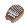 Portable 8 Keys Mini Kalimba Piano with Lanyard Wood Finger Piano Thumb Piano Musical Instrument Gift for Kids and Adult