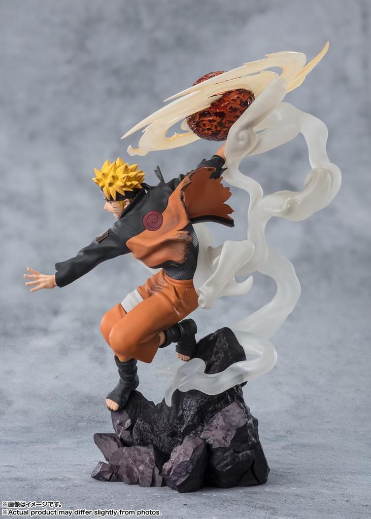 TAMASHII NATIONS Figuarts ZERO NARUTO Shippuden Fierce Uzumaki Naruto Rasenshuriken Ungefähr 240mm PVC ABS Komplette Figur [Super Battle] -