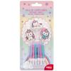 Unicorn Cake Candles Ponies Unicorn 15 Pcs