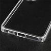 For Samsung Galaxy S25 Edge Case 1.5mm Anti Fingerprint PC + TPU Clear Shockproof Phone Back Cover