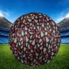 1pc Christmas Tree Plaid Size 5 Soccer Ball Professional Match Training Football Indoor &Outdoor Sports Ball Lightweight Durable M6569