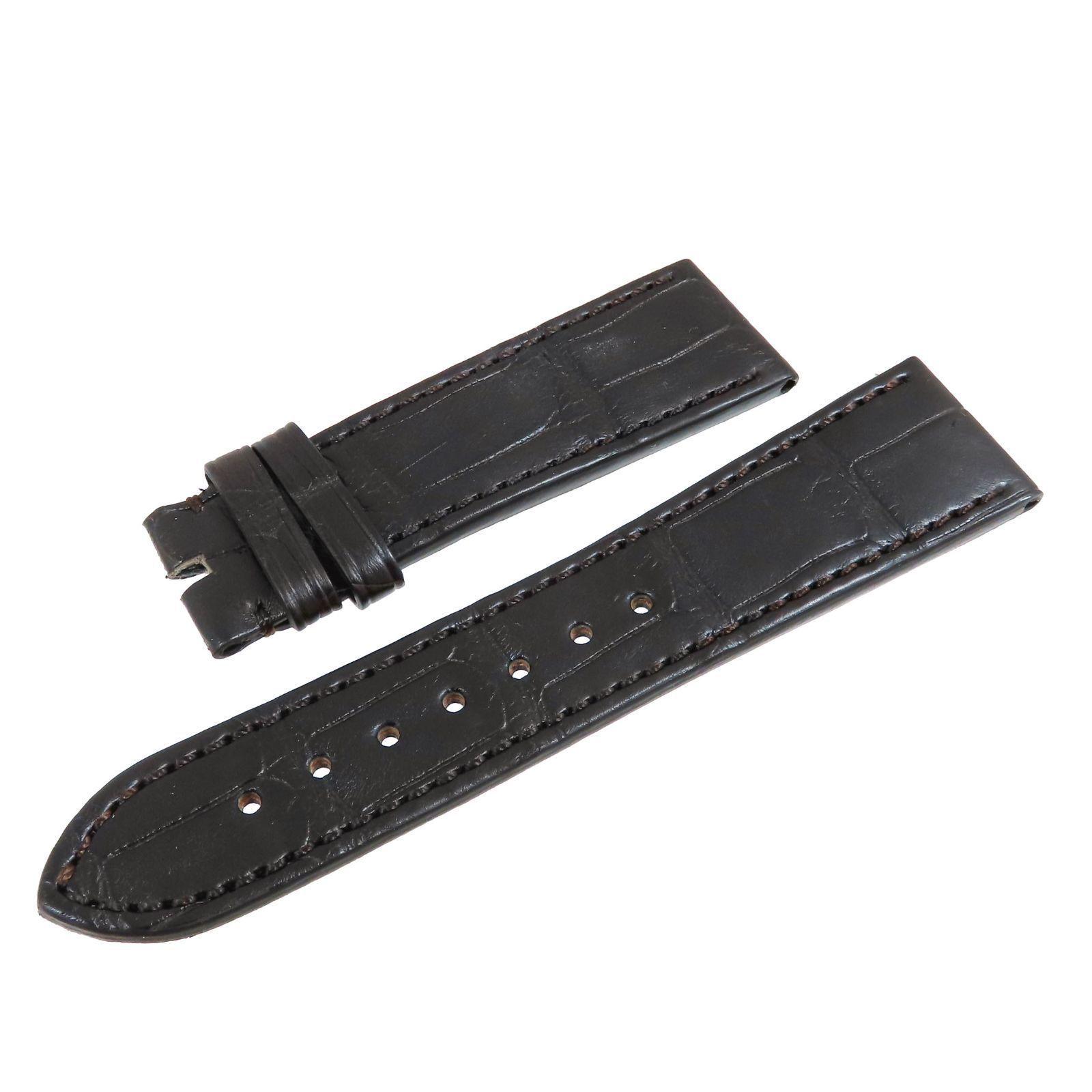 Used ZENITH Crocodile Leather Belt 27.00.2118.498 XS Brown Parts Genuine Replacement Belt Leather Approx. 8.0g Watch Men s Free Shipping 241001034587