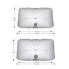 DKZHC1 Car Sunshade Windshield Umbrella Front Window Sun Shade For Alfa Romeo STELVIO Giulia 159 Giulietta 147 Mito 156 MTO Sportiva